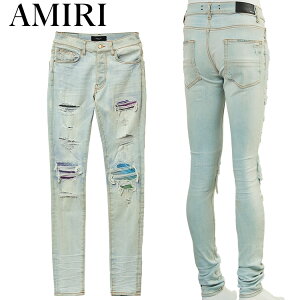 AMIRI �A�~�� F0M01160SD SUPER LIGHT INDIGO �O���f�[�V���� �v���[�c �W�[���Y �_���[�W�f�j���y�V��z