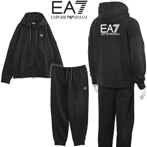 �G���|���I �A���}�[�j EMPORIO ARMANI EA7 �Z�b�g�A�b�v �㉺�Z�b�g �g���b�N�X�[�c ���N�� 7M000914-AF10377 MC317 �u���b�N×�z���C�g�h�J �����Y �X�E�F�b�g �p�[�J�[ �p���c�y�V��z