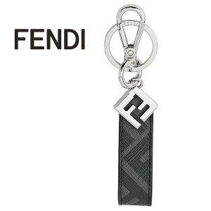 �t�F���f�B FENDI �L�[�z���_�[ FF�X�N�G�A 7AP100 AFCB F0GXN �u���b�NFF�L�����o�X �L�[�����O �p���W�E���d�グ �����Y �C�^���A���y�V��z