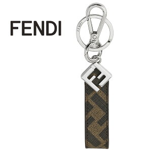 �t�F���f�B FENDI �L�[�z���_�[ FF�X�N�G�A 7AP100-AFCB-F19KW �u���E�� FF�L�����o�X �L�[�����O �p���W�E���d�グ �����Y �C�^���A���y�V��z