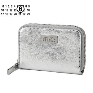 �G���G���V�b�N�X MM6 Maison Margiela �j���[�����b�N �J�[�h�P�[�X �~�j���z SA5UI0031-P8874-T9002 �V���o�[ ���f�B�[�X�y�V��z