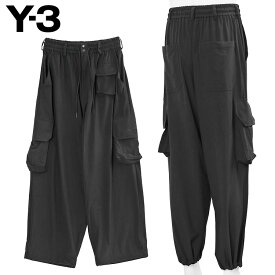 ワイスリー Y-3 ユーティリティ ストレート パンツ メンズ KS7857 ブラック ウーブンファブリック モダンシルエット【新作】