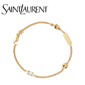 �T�����[���� SAINT LAURENT �u���X���b�g 701950-Y1526-9137 AGED BRASS GOLD �J�T���h�� �n�[�g�`���[�� ���C���X�g�[�� �P�[�u���`�F�[�� YSL���m�O���� ���f�B�[�X�y�V��z