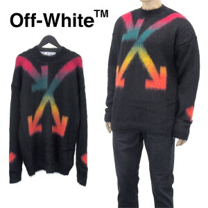 �I�t�z���C�g Off-White ���w�A�j�b�g �Z�[�^�[ ���C���{�[ �A���[ OMHA036E20KNI002-1087