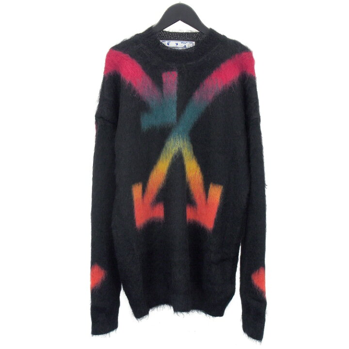 楽天市場】オフホワイト Off-White モヘアニット セーター レインボー 