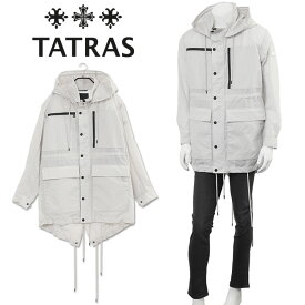 タトラス コート TATRAS ナイロン フーデット ブルゾン アラマック MTLA22S4154-L ALAMAK-08 L.GRAY【アウター】【SALE10】