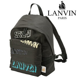 ランバン LANVIN グラフィティ ロゴ ナイロン BumpR バックパック LM-BGTA00-NYPU-P22-10【SALE10】