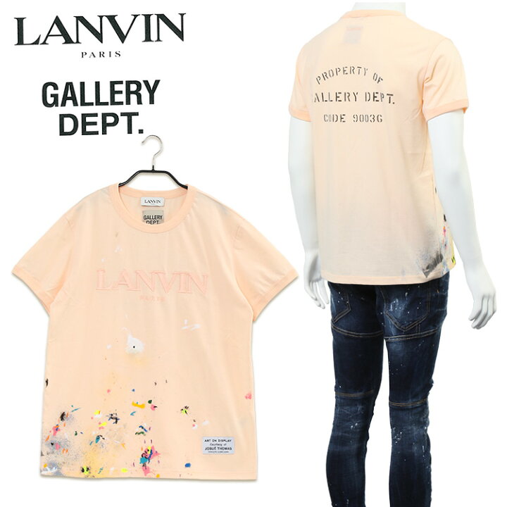 楽天市場】GALLERY DEPT. × LANVIN コラボ Tシャツ ユニセックス RU 