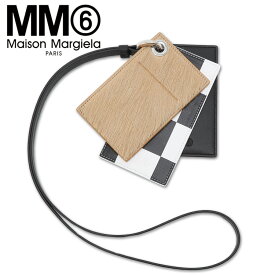 エムエムシックス MM6 Maison Margiela ネック カードホルダー SA6VL0002-P4616-H9230【ギフト雑貨】