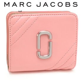 マークジェイコブス MARC JACOBS 二つ折り ミニ財布 ザ グラム ショット ミニ コンパクトウォレット S131L01FA21-671 QUARTZ PINK【ギフト雑貨】