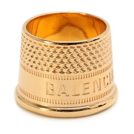 バレンシアガ BALENCIAGA THIMBLE RING シンブル リング ゴールド 700216-TZ39G-0027【ギフト雑貨】【SALE】