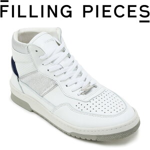 フィリング ピース FILLING PIECES スニーカー Mid Ace Spin Silver 5533349-1975 SILVER