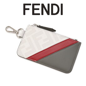 フェンディ FENDI ミニ財布 グレーファブリック カードケース 7M0343-AJF8-F1IK2【新作】【ギフト雑貨】【SALE10】