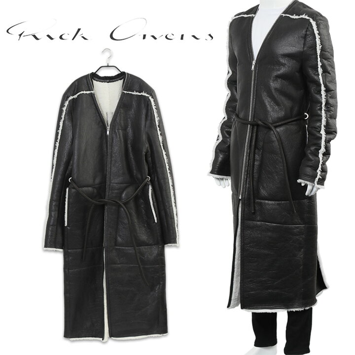 楽天市場】リックオウエンス RICK OWENS KLAUS シアリング レザー V 