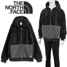 ノースフェイス THE NORTH FACE ボア フリース パーカー 裏地付き NF0A5A7Z M RIDGE FLEECE FZ HOODIE-JK3 TNF BLACK【新作】【アウター】【SALE10】