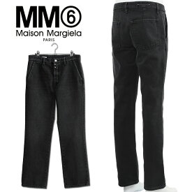 エムエムシックス MM6 Maison Margiela ブラック デニム S62KB0120-S30743-900【SALE10】