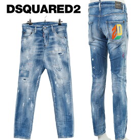 ディースクエアード デニム DSQUARED2 クールガイ ジーンズ Cool Guy Jeans S74LB1271-S30342-470【新作】【SALE】
