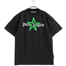 パームエンジェルス PALM ANGELS Tシャツ Star Sprayed T-shirt PMAA001C99JER024-1055【SALE】