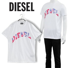 ディーゼル Tシャツ ディエゴ レギュラーフィット A10642-0AAXJ T-DIEGOR-G14-100 ホワイト【SALE】