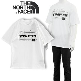 ノースフェイス Tシャツ THE NORTH FACE Tシャツ TNFロゴ EUモデル NF0A7UOH M S/S COORDINATES TEE-LA9 TNF WHITE/TNF BLACK【新作】【SALE】