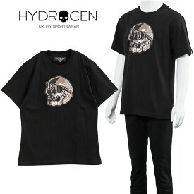 ハイドロゲン HYDROGEN パーム スカル Tシャツ SKULL TEE SS 320614-007 BLACK【新作】【SALE】