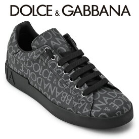 ドルチェ&ガッバーナ スニーカー DOLCE&GABBANA ポルトフィーノ コーティングジャカード スニーカー CS1772-AN237-8B969【SALE10】