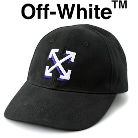 オフホワイト キャップ Off-White ベースボールキャップ ARROW BASEBALL CAP OMLB041S23FAB006-1001【新作】【SALE】