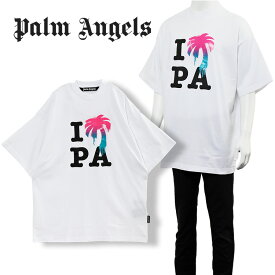 パーム エンジェルス Palm Angels Tシャツ I Love Pa Classic Tee PMAA066S23JER002-0184【新作】