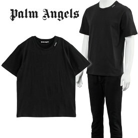パーム エンジェルス Palm Angels Tシャツ ESSENTIAL T-shirt アンダーウェア PMUG001C99FAB001-1001 ブラック【新作】