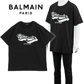 バルマン Balmain '70s Tシャツ ルーズフィット BH1EG010BC44-EAB【新作】