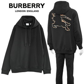 バーバリー BURBERRY パーカー MARKS チェック EKD コットンフーディー 8072713-A1189 BLACK【SALE10】