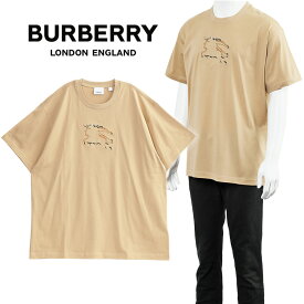 バーバリー BURBERRY チェックEKD コットン Tシャツ 8072703-A7405 ソフトフォーン【新作】