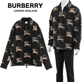 バーバリー BURBERRY チェック EKD ウールブレンド ジップフロントシャツ 8070958-A7168 ARCHIVE BEIGE IP PAT