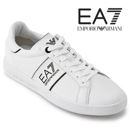 アルマーニ スニーカー EMPORIO ARMANI EA7 クラシック パフォーマンス レザースニーカー X8X102-XK346-D611【新作】