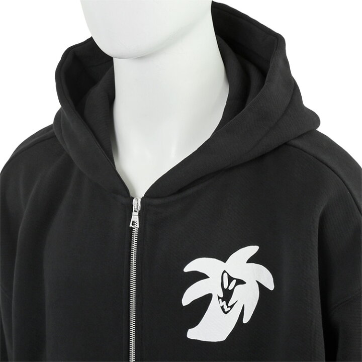 楽天市場】パームエンジェルス PALM ANGELS ジップパーカー Hunter 