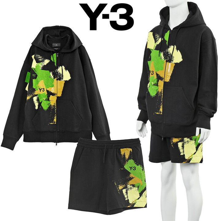楽天市場】Y-3 セットアップ ブラッシュストローク パーカー 
