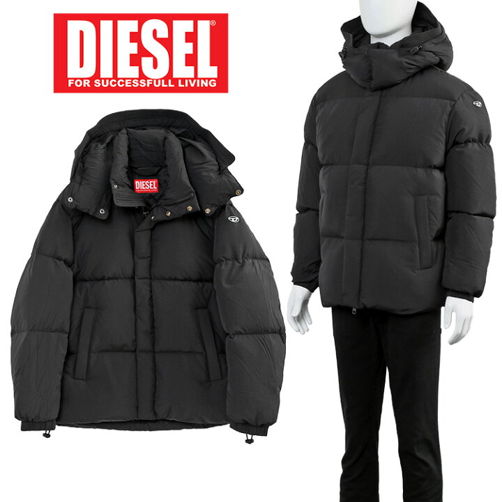 楽天市場】ディーゼル DIESEL ダウンジャケット オーバルD  