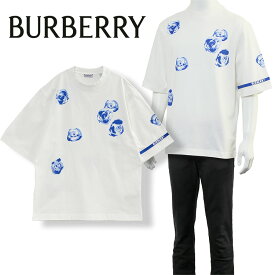 バーバリー BURBERRY ローズ コットンTシャツ レギュラーフィット 8081394-B7264 RAIN【新作】