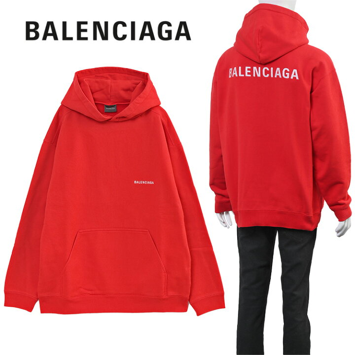 楽天市場】バレンシアガ BALENCIAGA パーカー ミディアム フィット  