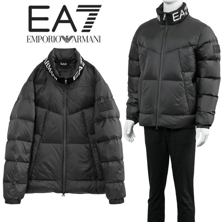 楽天市場】アルマーニ ダウン EMPORIO ARMANI EA7 ハイネック ダウン  