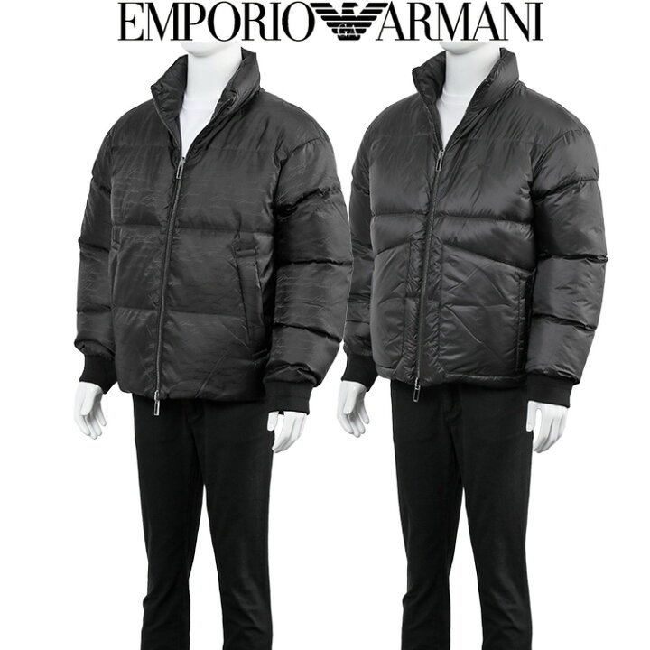 楽天市場】アルマーニ ダウン EMPORIO ARMANI リバーシブル ダウン  