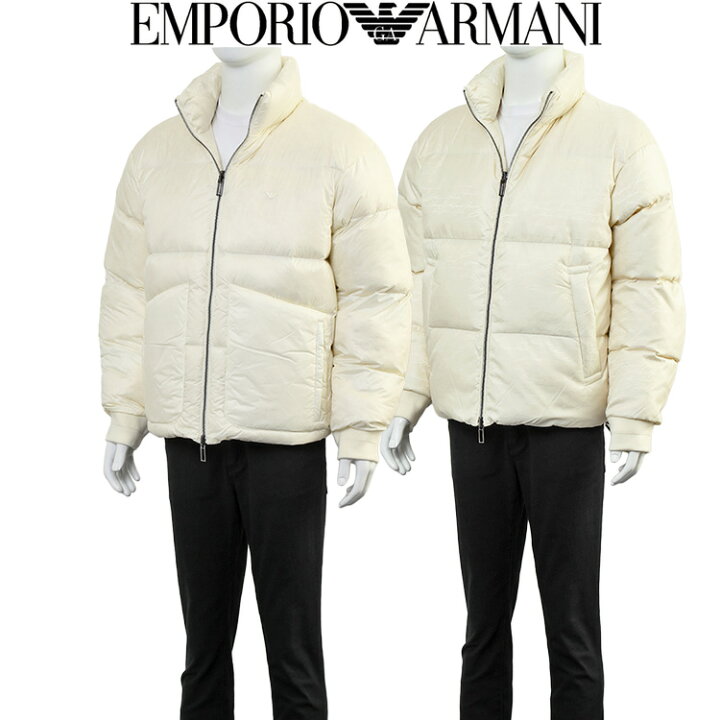楽天市場】アルマーニ ダウン EMPORIO ARMANI リバーシブル ダウン 