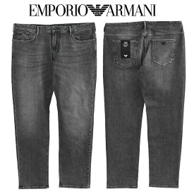 アルマーニ ジーンズ EMPORIO ARMANI スリムフィット J06 ストレッチ デニム 6R1J06-1D05Z-0006：グレー【新作】