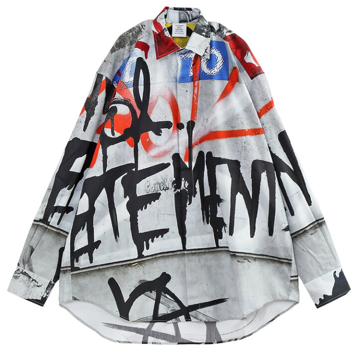 楽天市場】ヴェトモン VETEMENTS オーバーサイズ シャツ 
