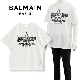 バルマン BALMAIN スター Tシャツ CH1EG000GD29-GAB【新作】