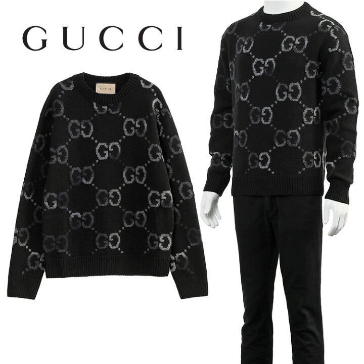 楽天市場】グッチ GUCCI セーター グラデーション GGパターン 770509 