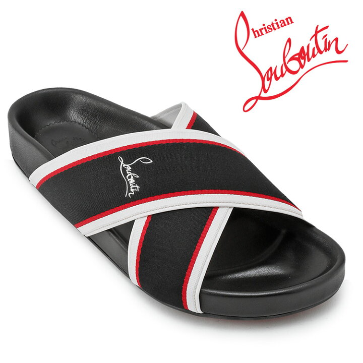 楽天市場】Christian Louboutin サンダル Hot Cross Bizz ホットクロス 
