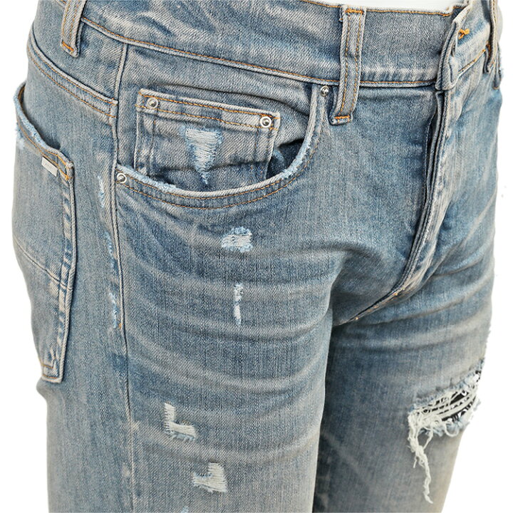 楽天市場】アミリ AMIRI ダメージ ジーンズ BANDANA JEAN PXMDS154 
