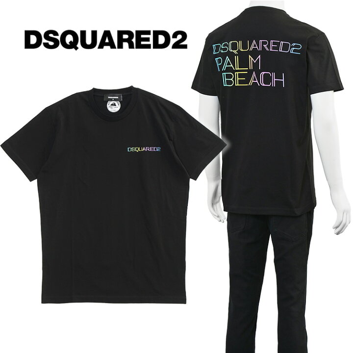 楽天市場】ディースクエアード DSQUARED2 Tシャツ Palm Beach Cool Fit  