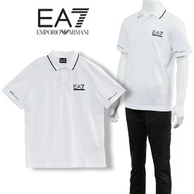 アルマーニ ポロ EMPORIO ARMANI EA7 Tennis Club ポロシャツ ストレッチコットン 3DPF19-PJ04Z-1100【新作】